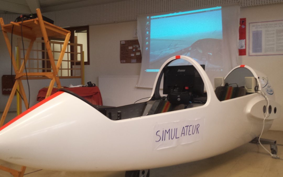 Simulateur de vol au collège